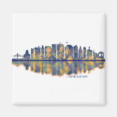New Haven Skyline Magneet (Voorkant)