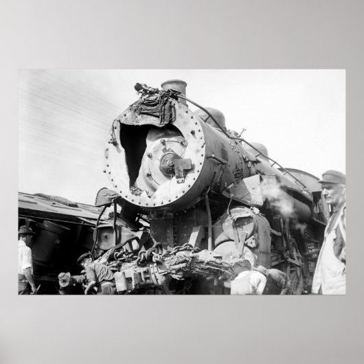 New Haven Train Wreck: 1913 Poster (Voorkant)