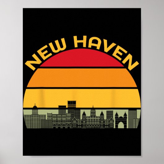 New Haven Zza Catal Of The World Connecticut Azza  Poster (Voorkant)