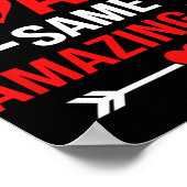 New Heart Same Amazing Me Heart Transplant Survivo Poster (Hoek)