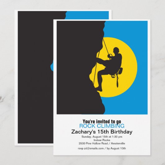 New Heights Rock tijdens het Uitnodiging (Voorkant / Achterkant)