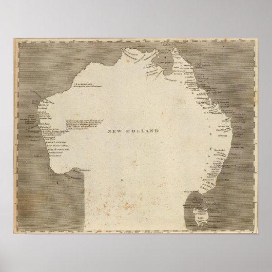 New Holland, Australië Poster (Voorkant)