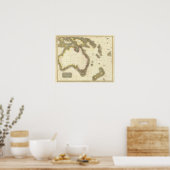 New Holland, Aziatische eilanden Poster (Keuken)