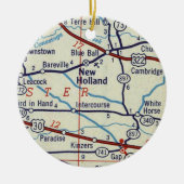 New Holland PA Keramisch Ornament (Voorkant)