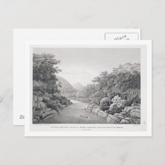 New Holland: Uitzicht van de Waragamba in de Bl Briefkaart (Voorkant / Achterkant)