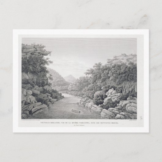 New Holland: Uitzicht van de Waragamba in de Bl Briefkaart (Voorkant)