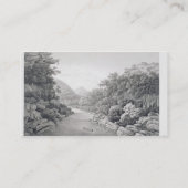 New Holland: Uitzicht van de Waragamba in de Bl Visitekaartje (Achterkant)