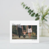 New Home Address We hebben House Warming Photo ver Briefkaart (Staand voorkant)