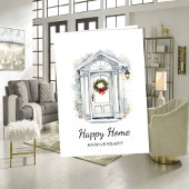 New Home Anniversary Card | Real Estate Agent Kaart