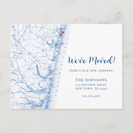 New Home Asbury Park New Jersey Kaart Verhuizen (Voorkant)