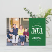 New Home Christmas Photo Card Moving Announcement Feestdagenkaart (Staand voorkant)