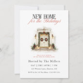 New Home for the Holidays Christmas Housewarming Kaart (Voorkant)