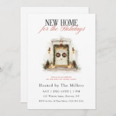 New Home for the Holidays Christmas Housewarming Kaart (Voorkant / Achterkant)