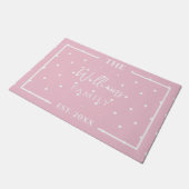 New home gift, Personalized doormat, Custom gift Deurmat (Schuin)
