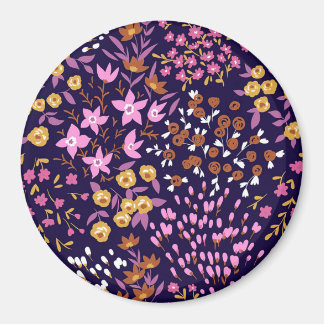 New Home Gift Trendy Seamless Floral Magneet