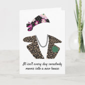 New Home het is niet elke dag dat iemand beweegt Kaart (Voorkant)