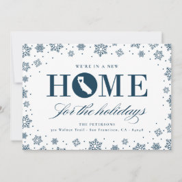 New Home Kerstmis California Moving Notice