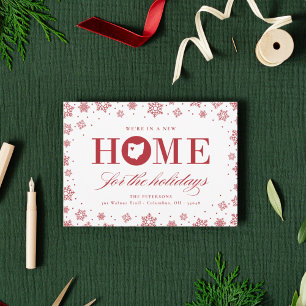 New Home Kerstmis Ohio Moving Announge