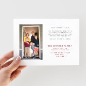 New Home Merry kerstcadeaukaart voor feestdagen Feestdagenkaart