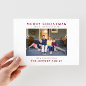 New Home Merry kerstcadeaukaart voor feestdagen Feestdagenkaart