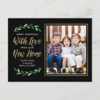 New Home Moving Announcement Briefkaart