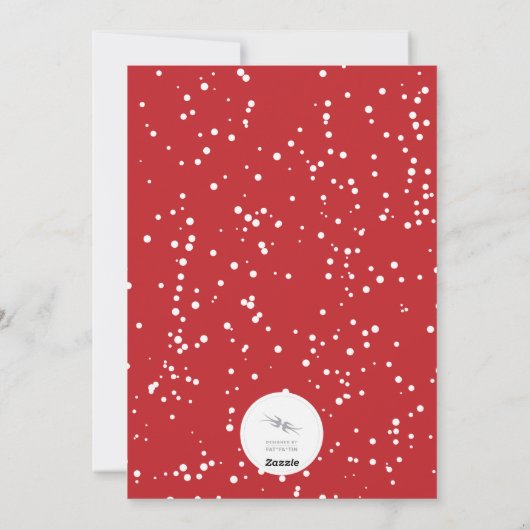 New Home New Key Holiday Moving Announcement Kaart (Achterkant)