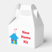 "New Home" Survival Kit Bedankdoosjes (Voorkant Zijde)