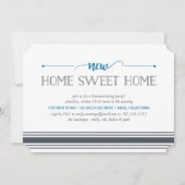 New Home Sweet Home Housewarming Party Uitnodiging (Voorkant)