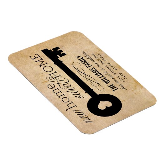 New Home Sweet Home  Key Moving Magneet (Rechterzijde)