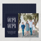 New Home Sweet Home Moving Annocement Aankondiging (Voorkant / Achterkant)