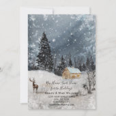 New Home Sweet Home Moving Annocement Feestdagenkaart (Voorkant)