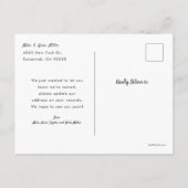 New Home Sweet Home Moving Annocement Uitnodiging Briefkaart (Achterkant)