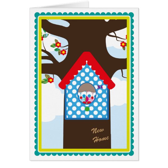 New Home - verhuiskaart Briefkaarten 0