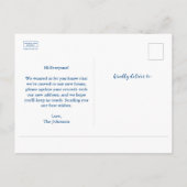 New Home York Maine Kaart Verhuizen (Achterkant)