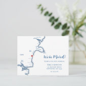 New Home York Maine Kaart Verhuizen (Staand voorkant)