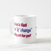 NEW-HOPE-AND-CHANGE-Funky Script Koffiemok (Voorkant links)