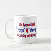 NEW-HOPE-AND-CHANGE-Funky Script Koffiemok (Links)