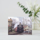 New Hope & Ivyland Steam Engine # 40 Briefkaart (Staand voorkant)