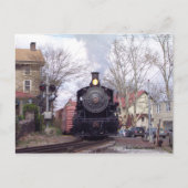 New Hope & Ivyland Steam Engine # 40 Briefkaart (Voorkant)