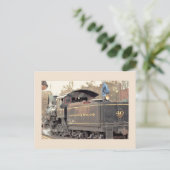 New Hope Ivyland Stoomtrein Briefkaart (Staand voorkant)