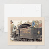New Hope Ivyland Stoomtrein Briefkaart (Voorkant / Achterkant)