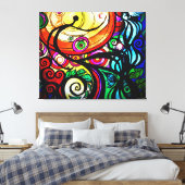 New Hope (omwikkeld canvas) Canvas Afdruk (Insitu (Slaapkamer))