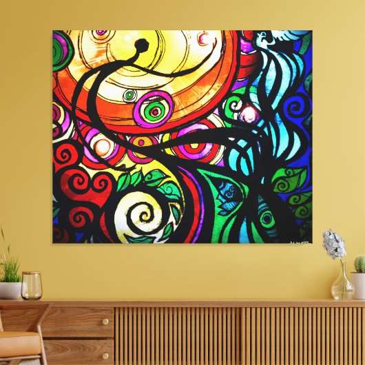 New Hope (omwikkeld canvas) Canvas Afdruk (Insitu (Woonkamer))