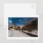 New Hope Pa Briefkaart (Voorkant / Achterkant)