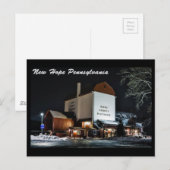 New Hope Pa. Briefkaart (Voorkant / Achterkant)