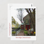 New Hope, Pennsylvania Briefkaart (Voorkant / Achterkant)
