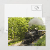 New Hope Steam Engine Number 40 Briefkaart (Voorkant / Achterkant)