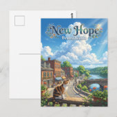 New Hope USA Briefkaart (Voorkant / Achterkant)