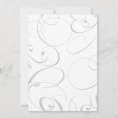 New Horizon Wedding Invitation Kaart (Achterkant)