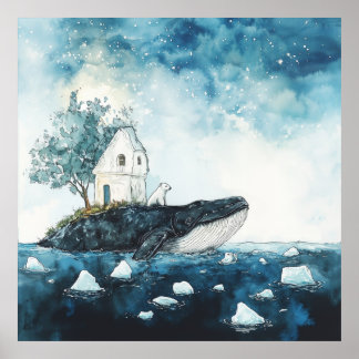 New Horizons - De walvis en het polaire Beer Poster